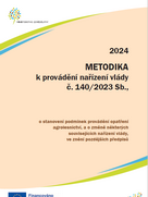 Metodika k provádění nařízení vlády č. 140/2023 Sb., platná pro rok 2024