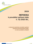 Metodika k provádění nařízení vlády č. 72/2023 Sb., platná pro rok 2024
